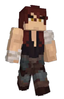 Front of DraKonum's skin