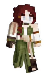 Front of Nienique's skin