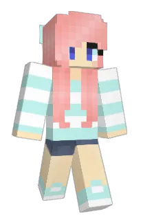 Front of Minecraft skin