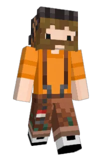 Front of Tominz's skin