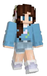 Araviis's Minecraft skin wearing the Copper cape