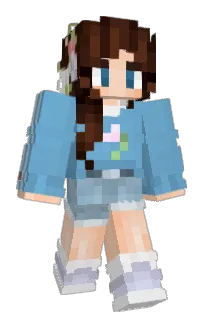 Front of Araviis's skin