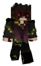 cod gray and black Minecraft skin — Classic model — first worn by Cyihnia