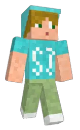 Petidege's Minecraft skin wearing the Mojang Office cape