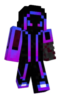 Front of LAMADARK's skin