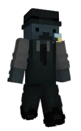 Zzyiow's Minecraft skin wearing the Common cape
