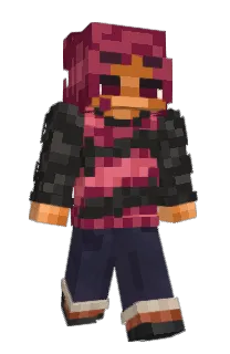 Front of Homak's skin