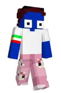 Front of CalledRadman's skin