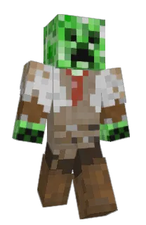 Front of LaserMario's skin