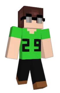 Front of Minecraft skin