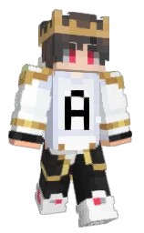 white and cape cod Minecraft skin — Classic model