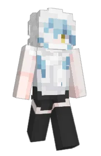 Front of pearlty's skin