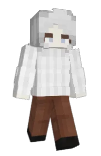 Front of ButterFlour's skin