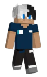 RainyLegend's Minecraft skin wearing the Purple Heart cape