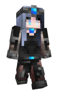 Front of Maniona's skin