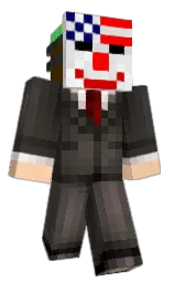 Pixel_yaas's Minecraft skin wearing the 15th Anniversary cape