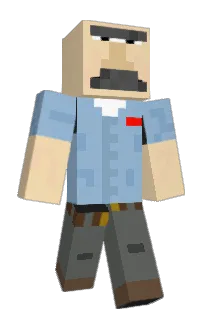 Front of Minecraft skin
