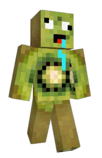 Front of AHH's skin