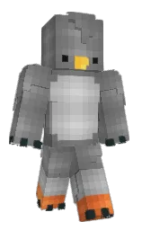 cookiB40's Minecraft skin wearing the Pan cape