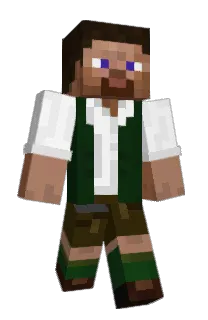 Front of Stroyk's skin