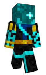 GrandECLIPSE's Minecraft skin wearing the Aurora cape