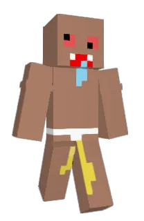 Front of Minecraft skin