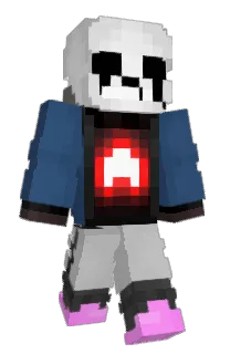 Front of Cleybun's skin