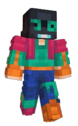 morning glory and gondola Minecraft skin — Classic model — first worn by CaptainAJX