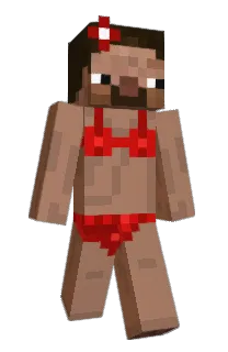 Front of Mudja's skin