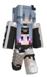 Slim Minecraft skin