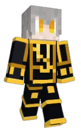 cinder and sunglow Minecraft skin — Classic model — first worn by xRiotblade
