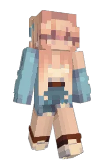 Front of WeeperHeart's skin