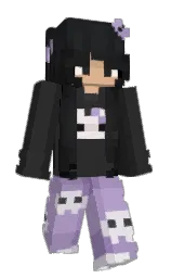 765z's Minecraft skin wearing the Menace cape
