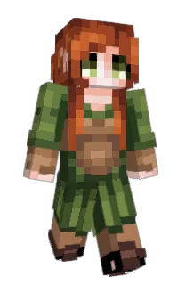 Front of Minecraft skin