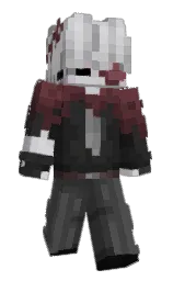 R04Z's Minecraft skin wearing the Migrator cape