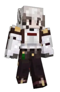 Front of Hopshire's skin