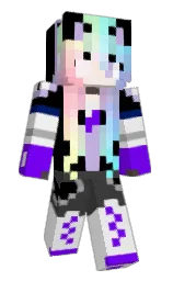 Slim Minecraft skin