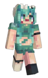 hikoi's Minecraft skin wearing the Minecraft Experience cape