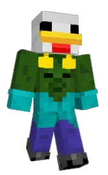 Ethlk8945's Minecraft skin wearing the Pan cape