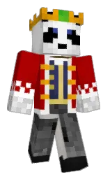 xxpandawarrior's Minecraft skin wearing the Migrator cape