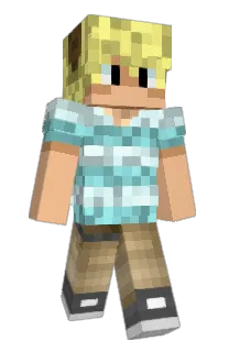 Front of eavej's skin