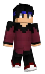Unslate's Minecraft skin wearing the Migrator cape