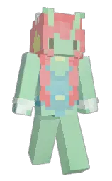 Slim Minecraft skin