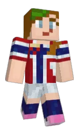 mandys pink and wheat Minecraft skin — Classic model