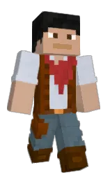 tan and mischka Minecraft skin — Classic model