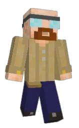 treaty19's Minecraft skin wearing the Migrator cape