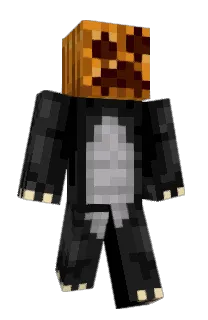 Front of RedAviz's skin
