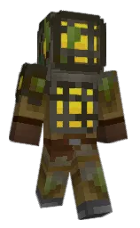 DARTHLVADER's Minecraft skin wearing the Migrator cape