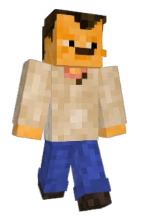 Front of Kllem's skin