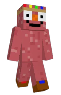 Front of jermajes's skin